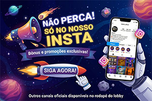 Não perca Só no nosso Insta